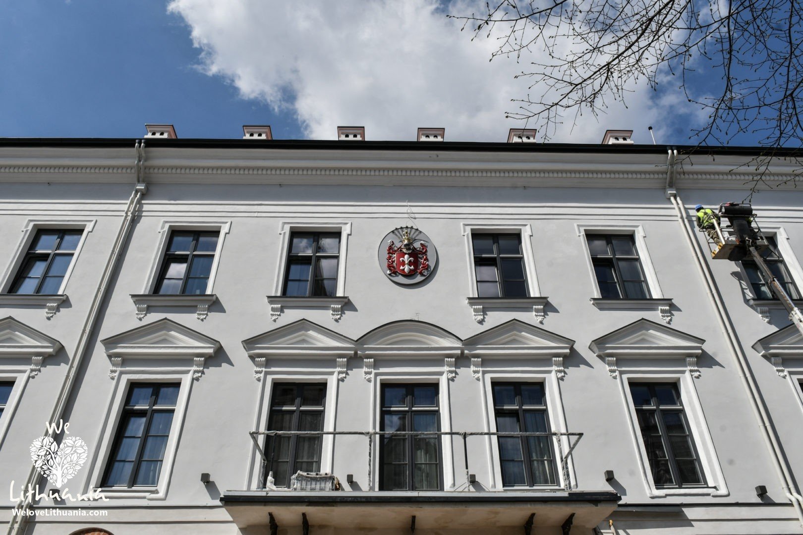 Baigiami restauruoti Pacų rūmai Vilniuje