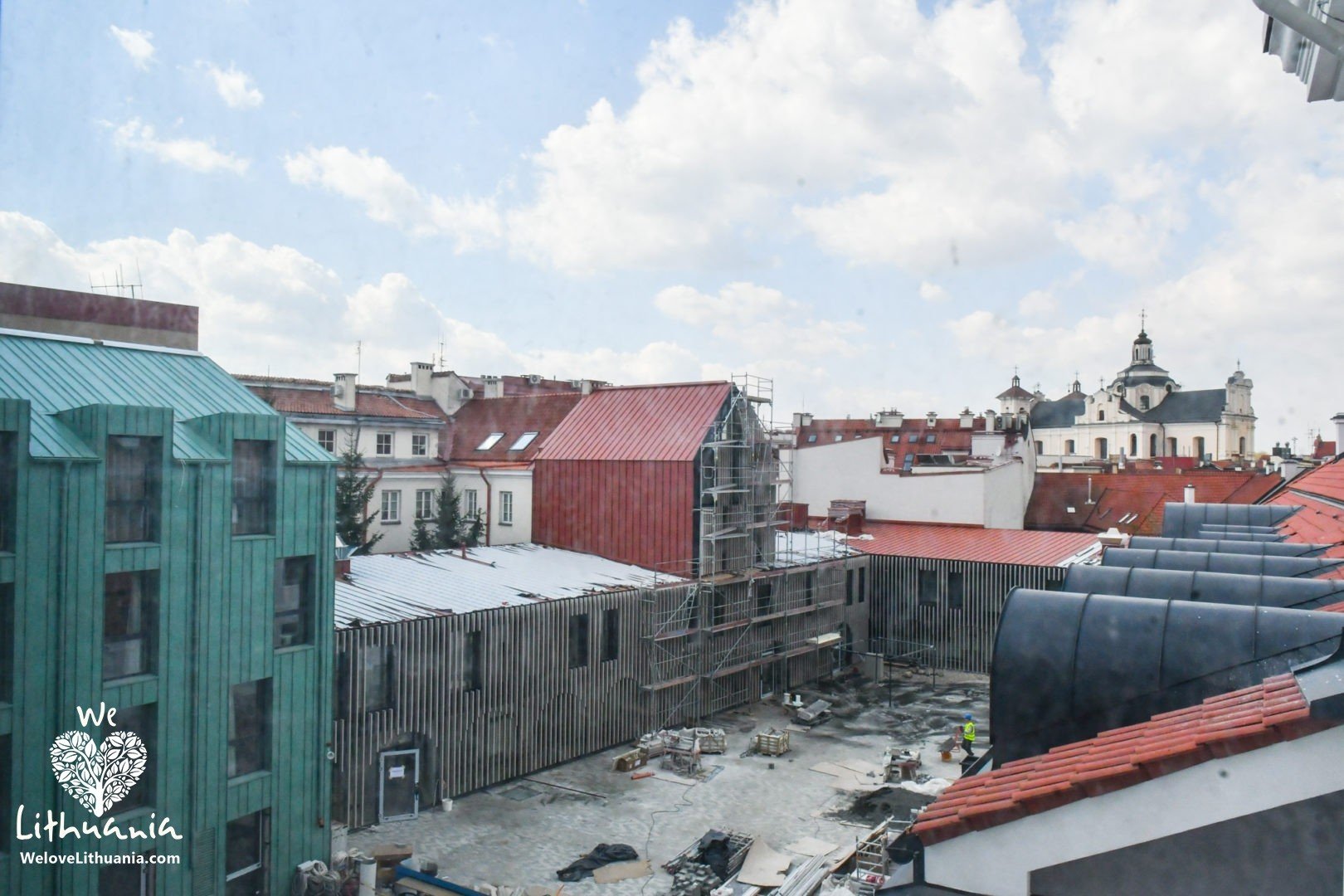 Baigiami restauruoti Pacų rūmai Vilniuje