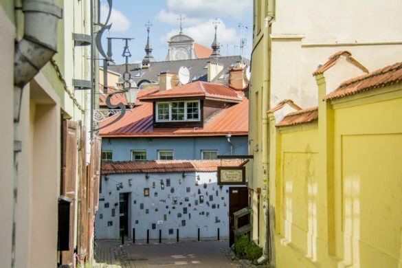 Ruduo Literatų gatvėje