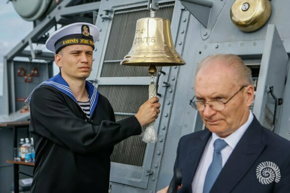 Jūrinė tradicija – žuvusių jūroje pagerbimo ceremonija