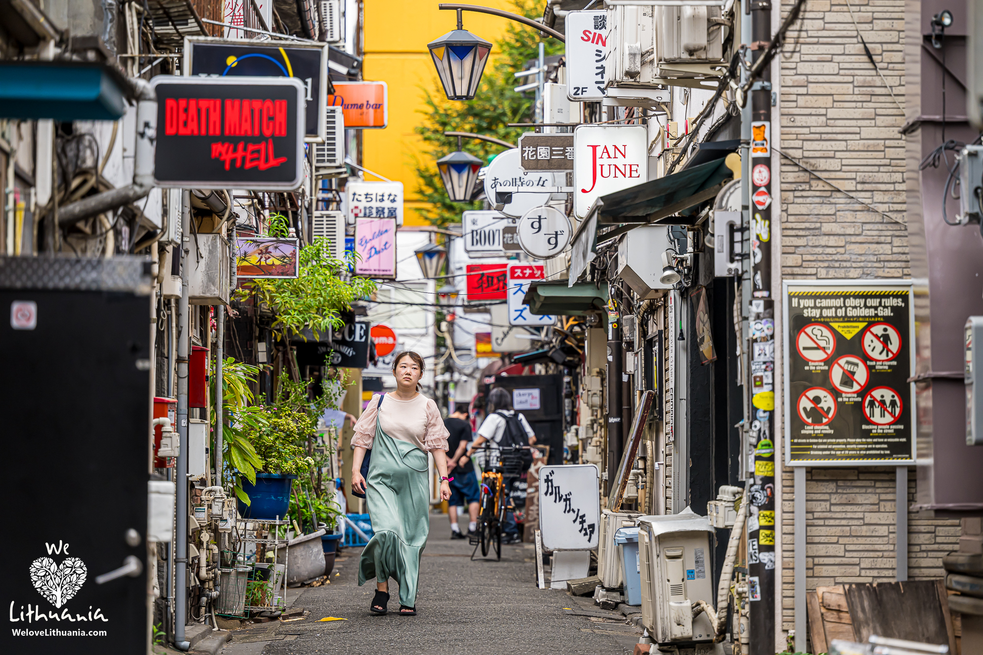 Omoide Yokocho, Shinjuku Golden gai, Shinjuku rajonas Omoide Yokocho, Shinjuku Golden gai, Shinjuku rajonas