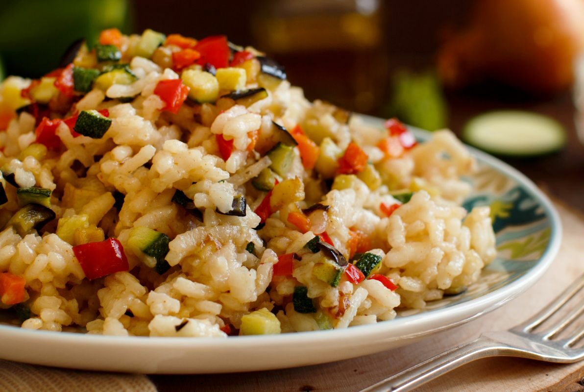 Pietūs iki 10 eur: risotto su daržovėmis