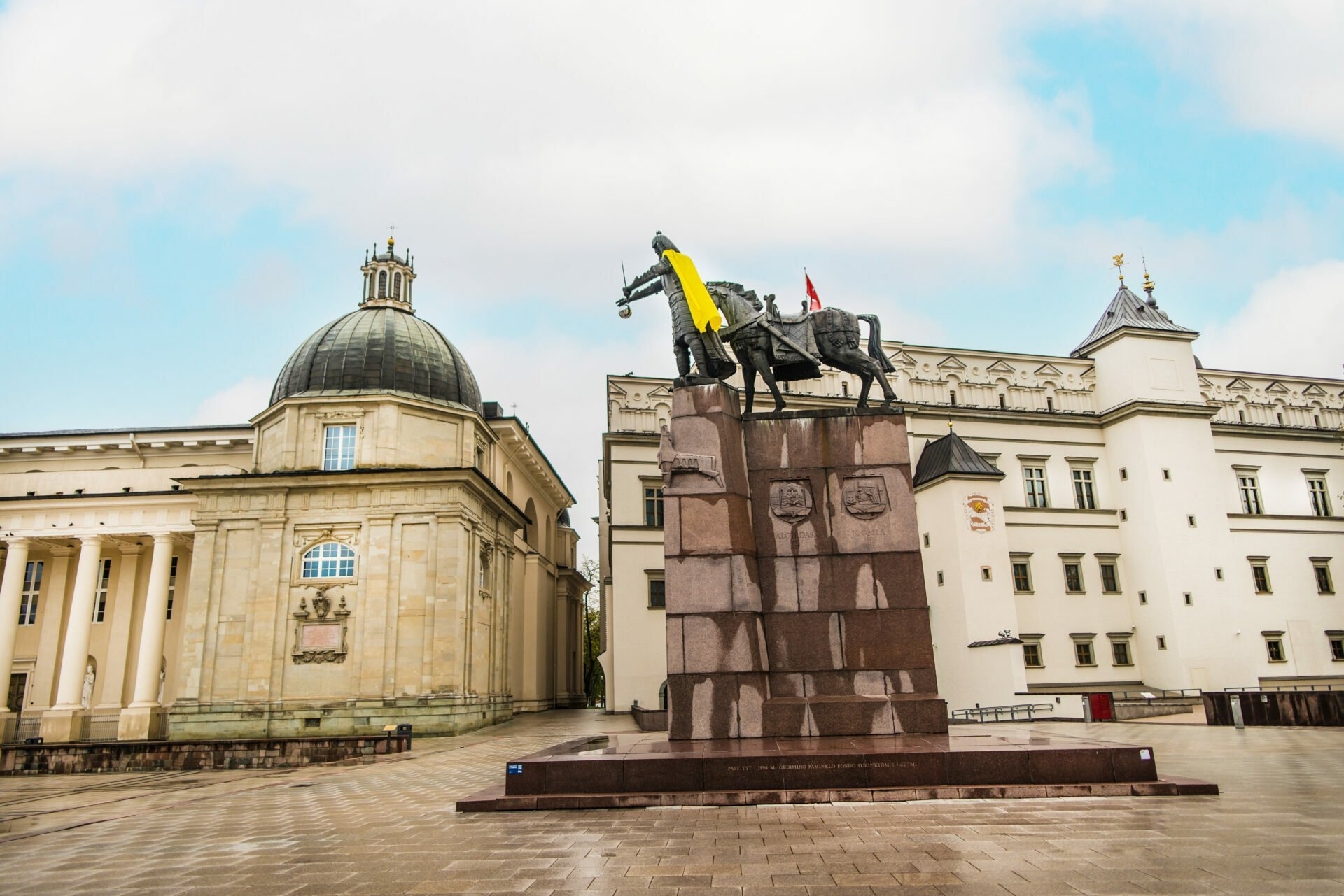 Eurovision Makeover Vilnius Dresses its Statues to Match Lithuanian